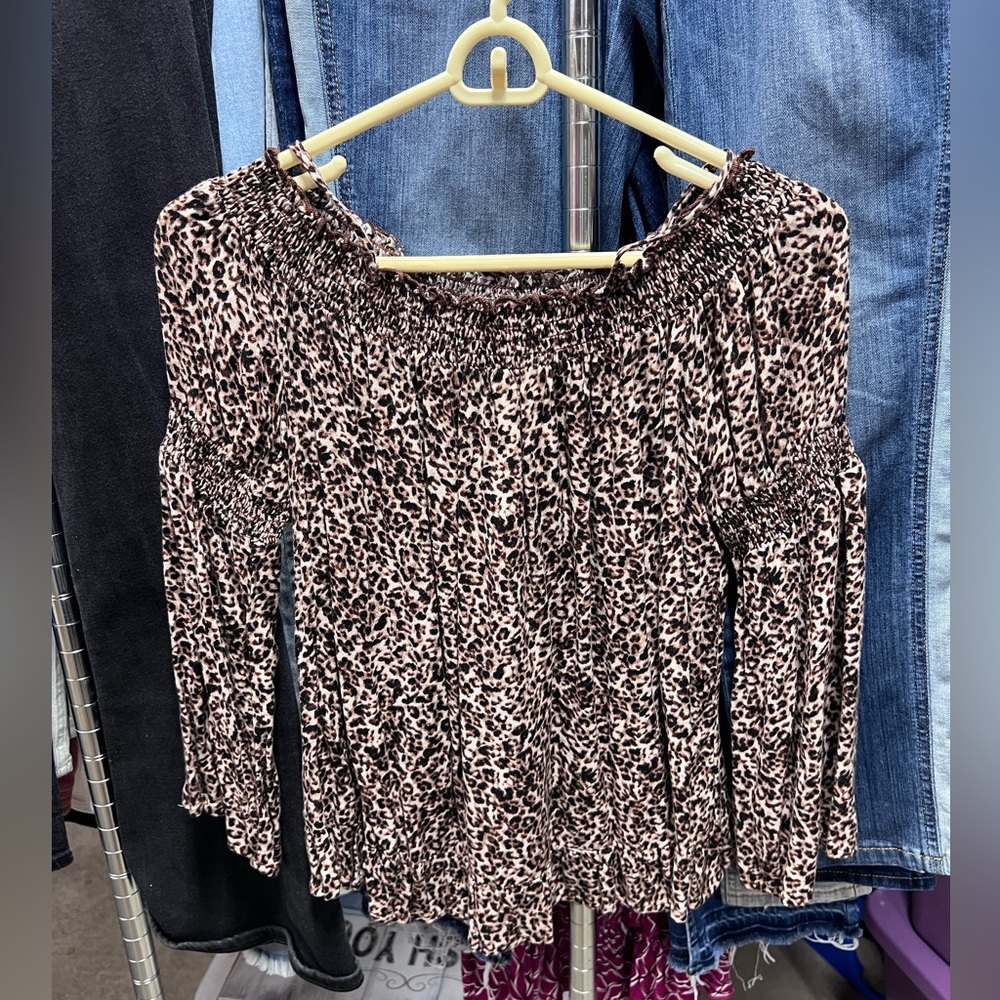 Girls long sleeved top size XL